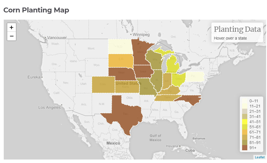U.S. Corn Planting Passes the Halfway Mark AgWeb